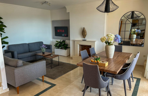 Elegant Seaside Townhouse with Stunning Views in Majestic Village