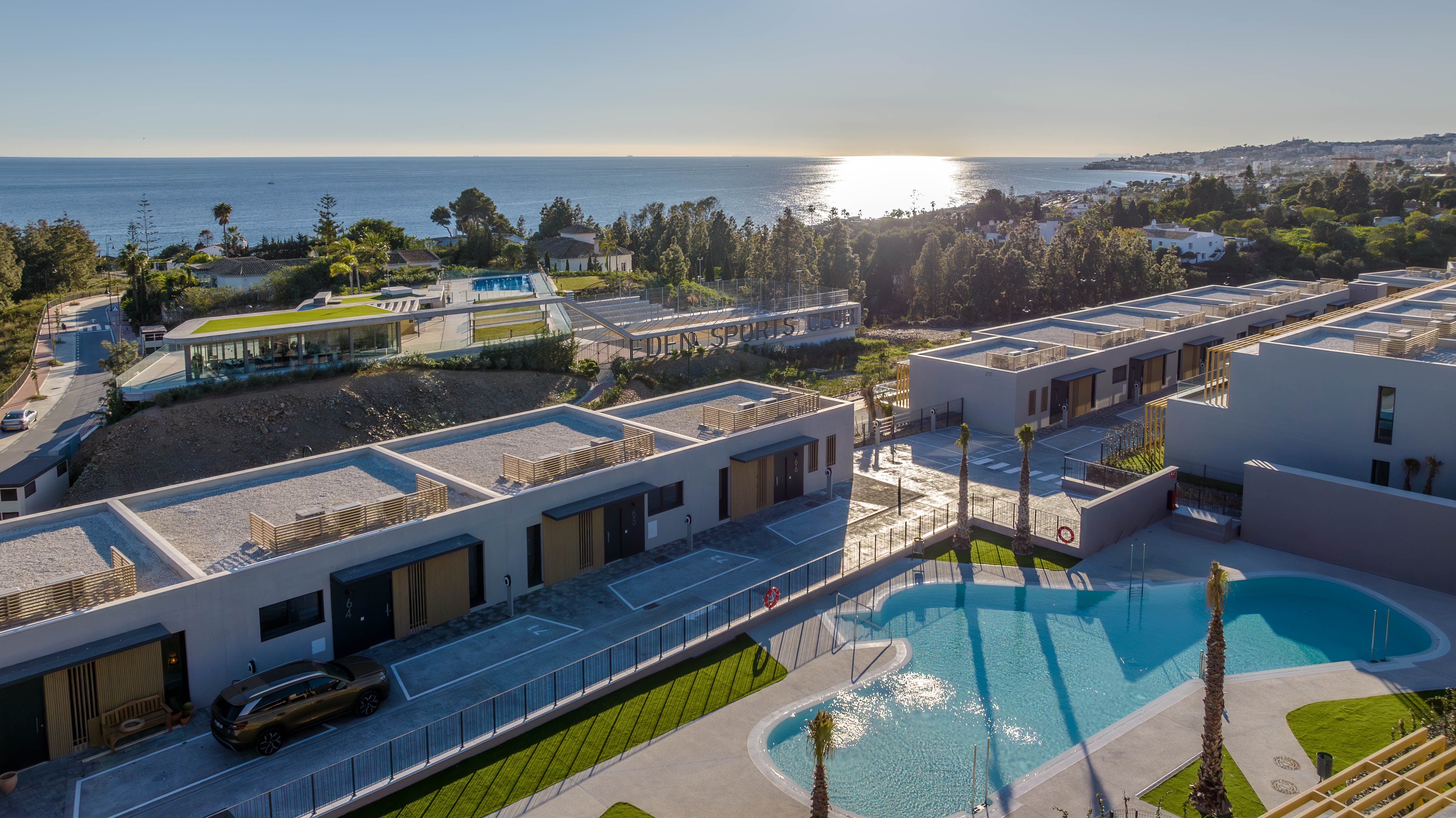Contemporary Townhouses Surrounded by Golf, Nature, and Mediterranean Comfort