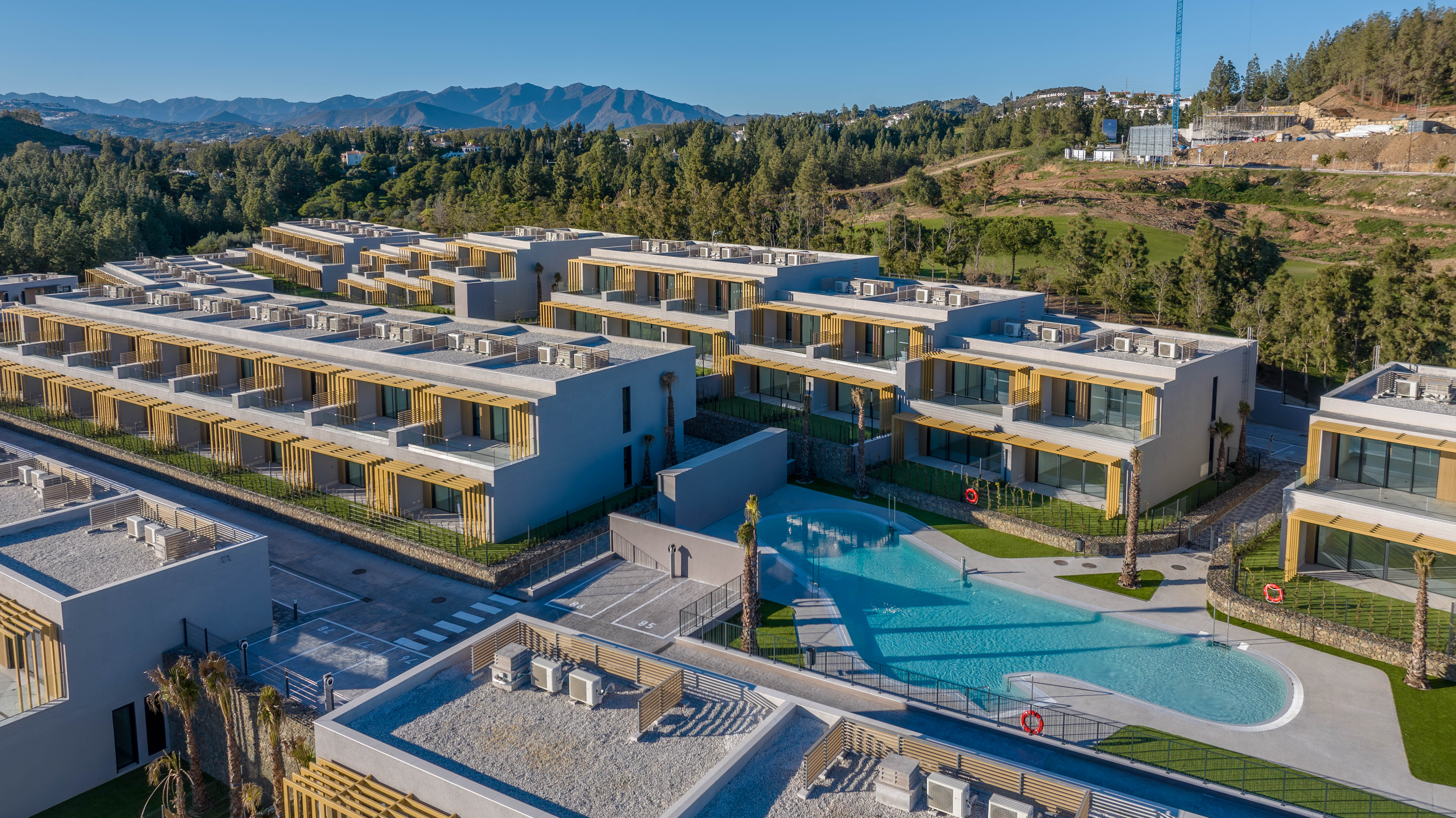 Contemporary Townhouses Surrounded by Golf, Nature, and Mediterranean Comfort