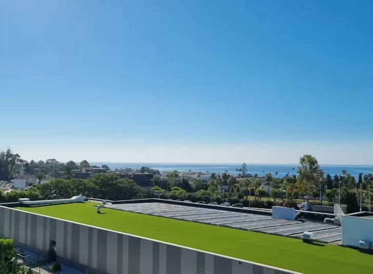 Modern Duplex Penthouse with Sea & Mountain Views Just 8 Minutes from the Beach