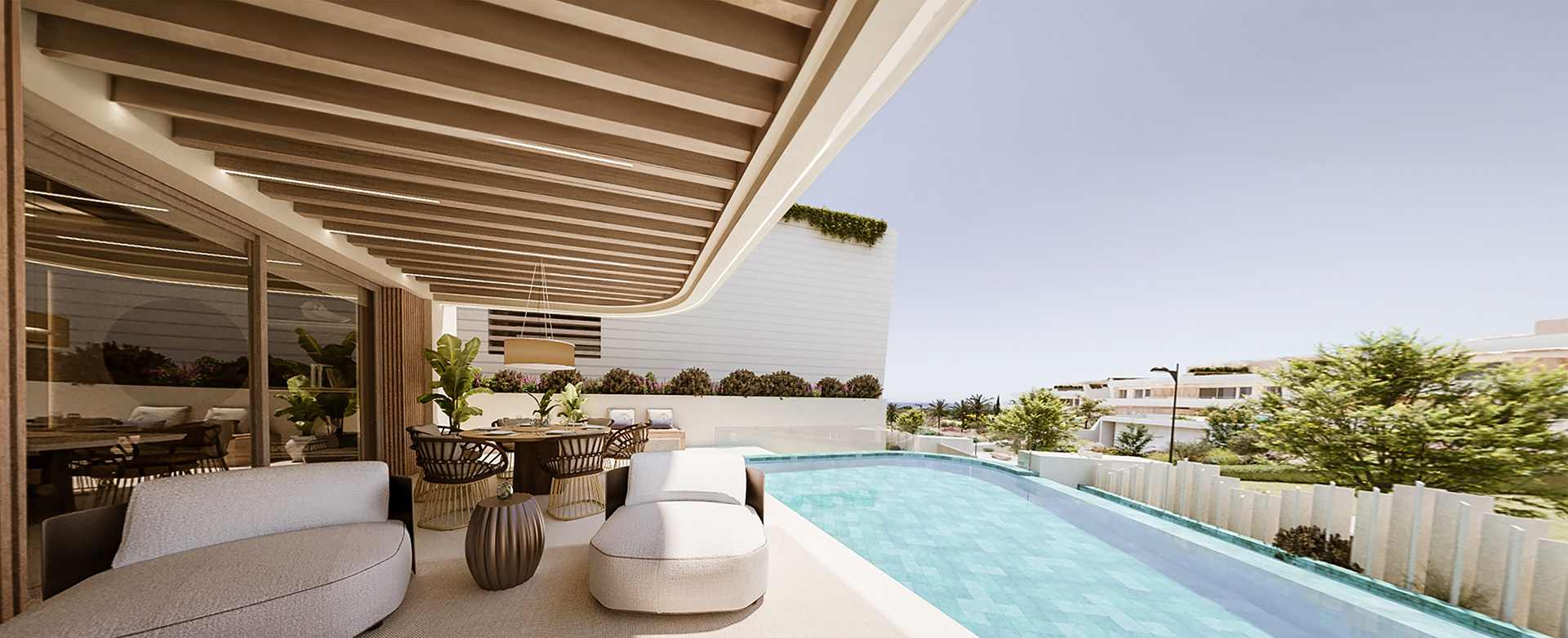 Brand New Luxury Duplex with Private Pool, Jacuzzi and Solarium – Marbella