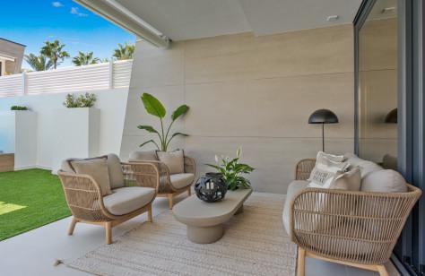 Luxury Living by the Sea Designer Townhouse in Banus Bay, Marbella