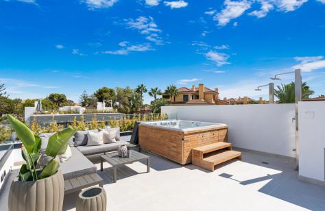 Luxury Living by the Sea Designer Townhouse in Banus Bay, Marbella