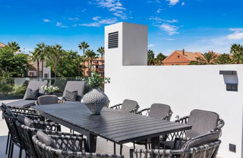 Luxury Living by the Sea Designer Townhouse in Banus Bay, Marbella