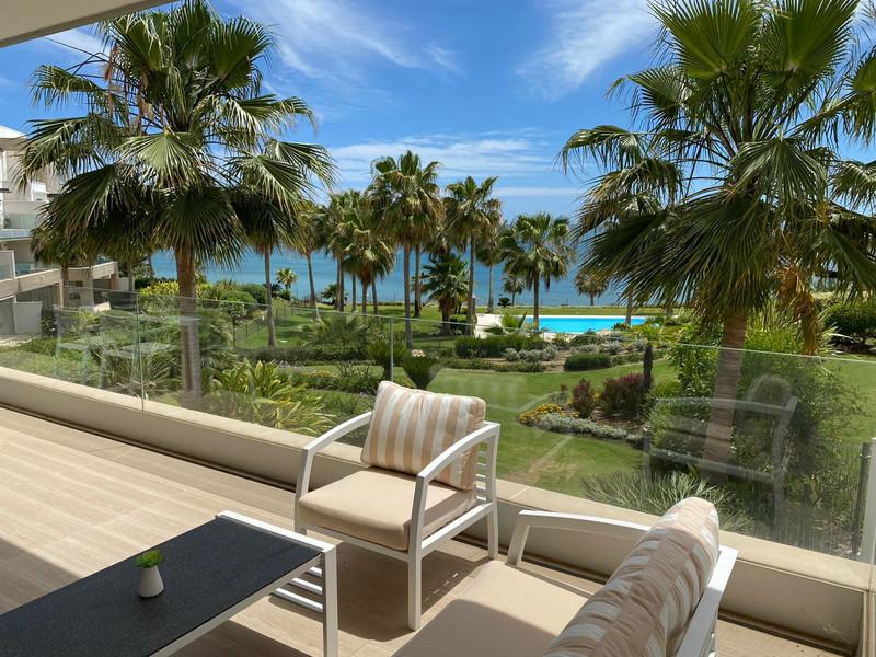 Brand-New Beachfront Apartment with Sea Views in Estepona