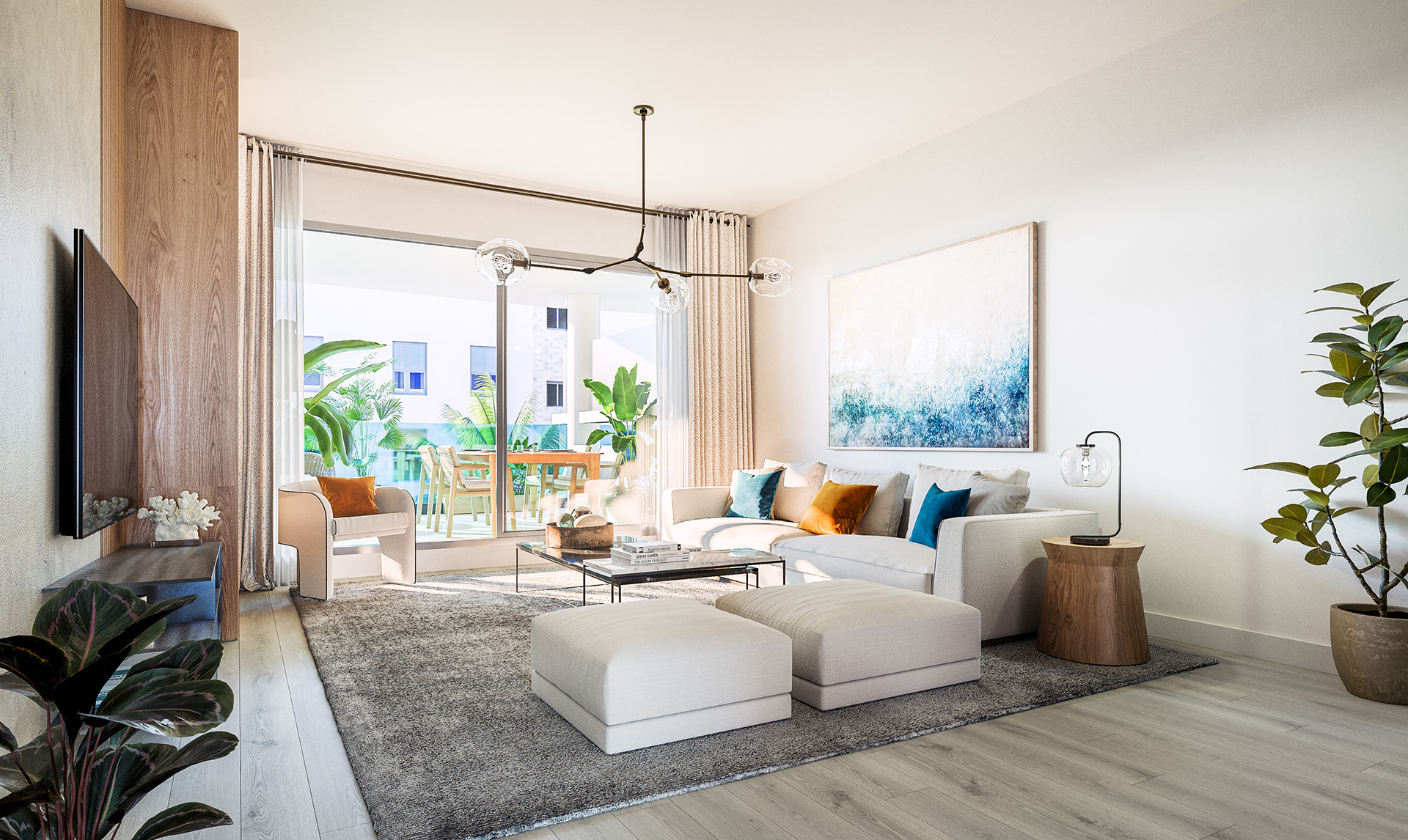 Modern Apartment with Spacious Terrace in Jardines de las Lagunas – Mijas Costa