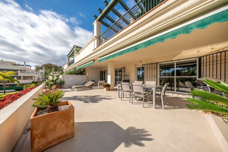 Exclusive Ground Floor Apartment for Sale in Nueva Andalucía – Marbella’s Prestigious Area