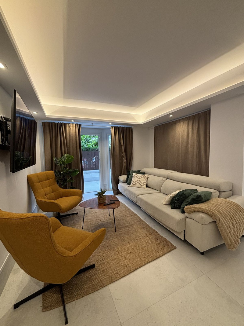 Ground Floor Apartment for Long-Term Rent in Nueva Andalucía