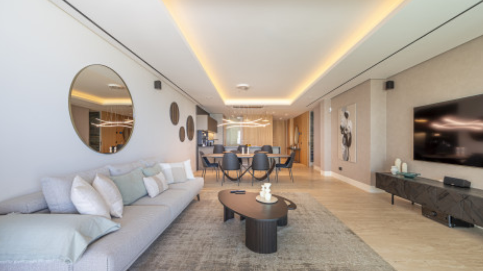 Luxury Beachfront Apartment with Panoramic Sea Views in Estepona