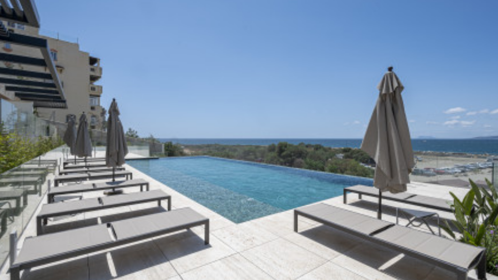 Luxury Beachfront Apartment with Panoramic Sea Views in Estepona