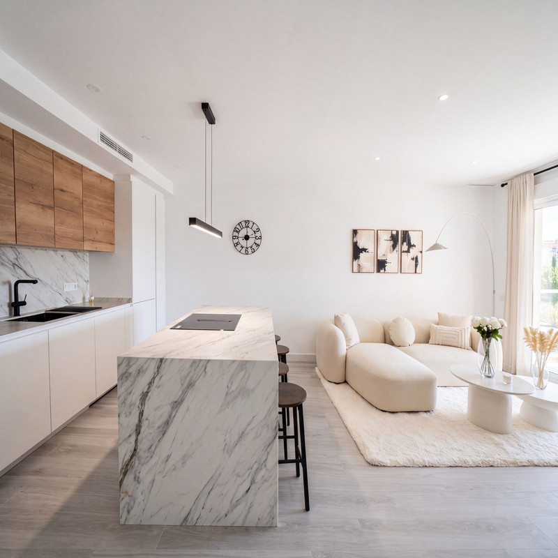 Beautiful Mid-Floor Apartment for Long-Term Rent in Nueva Andalucía – Marbella’s Golf Valley