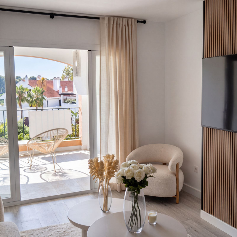 Beautiful Mid-Floor Apartment for Long-Term Rent in Nueva Andalucía – Marbella’s Golf Valley